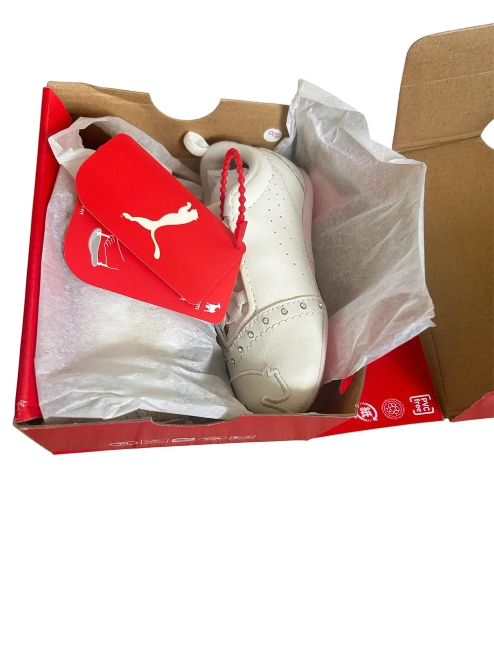 PUMA Sela Diamond Li Todler sneakers Size 9 15.5 CM